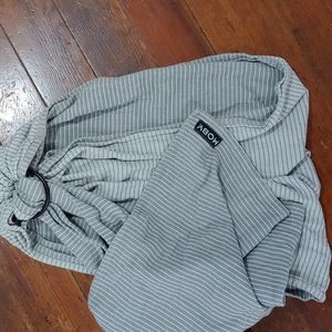 Moby Ring Sling Ivory Stipe